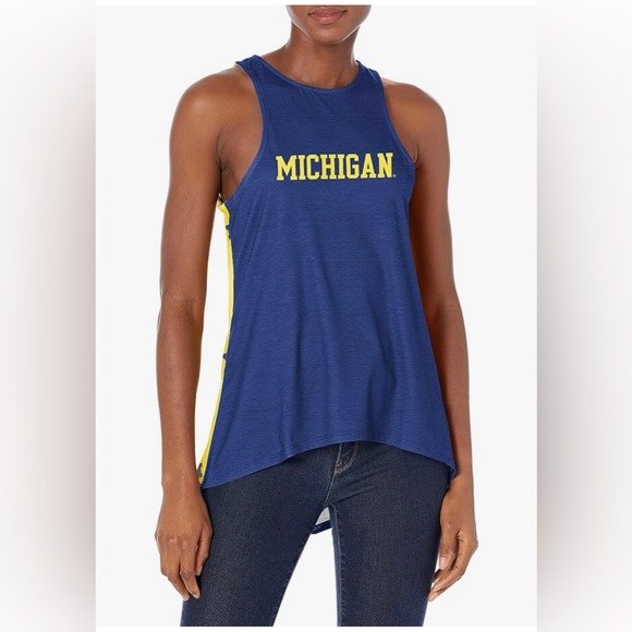 NWT FOCO NCAA College Michigan Wolverines Tie Breaker Tank Top - Picture 2 of 9